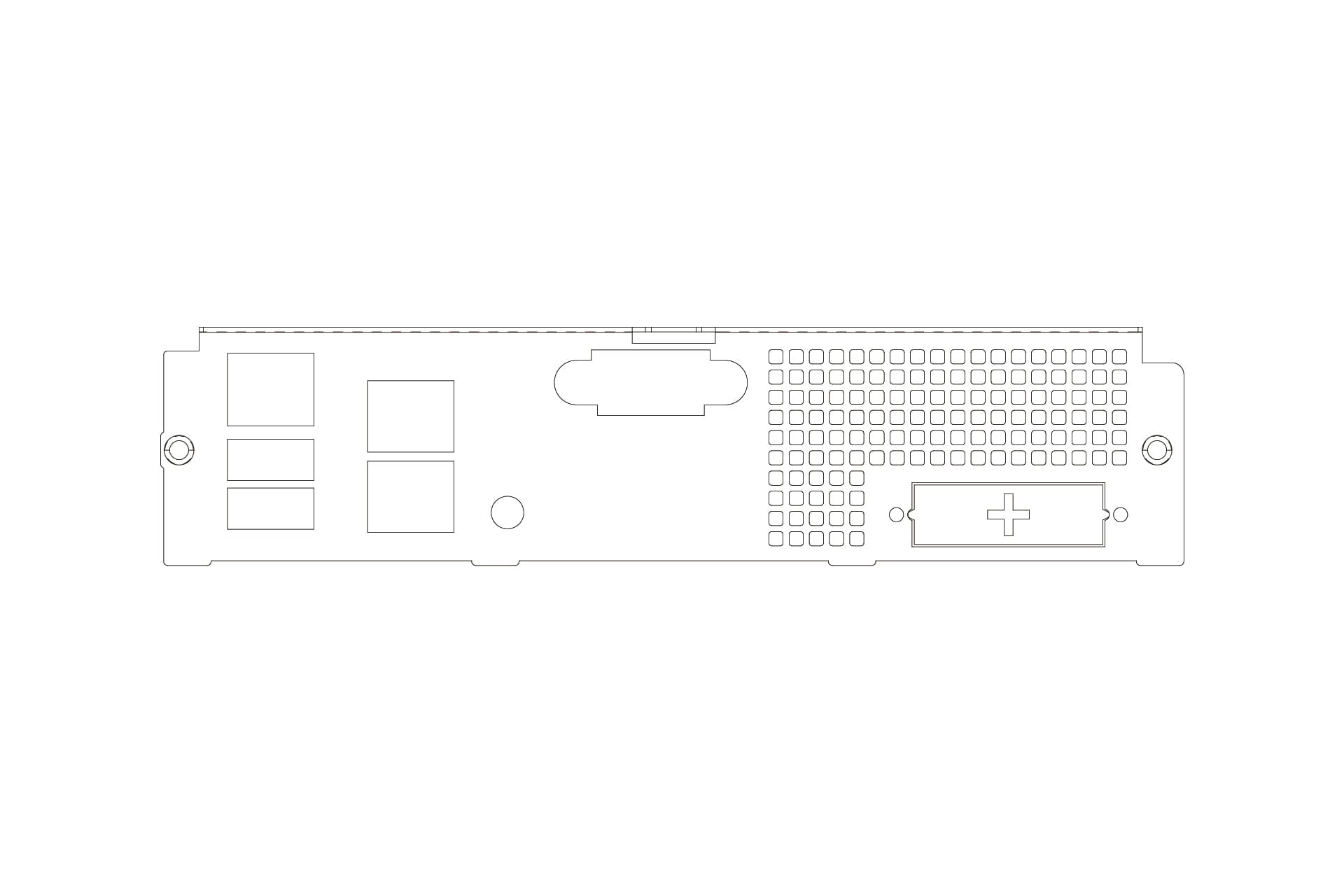 Back I/O Shield Plate - server system assembly